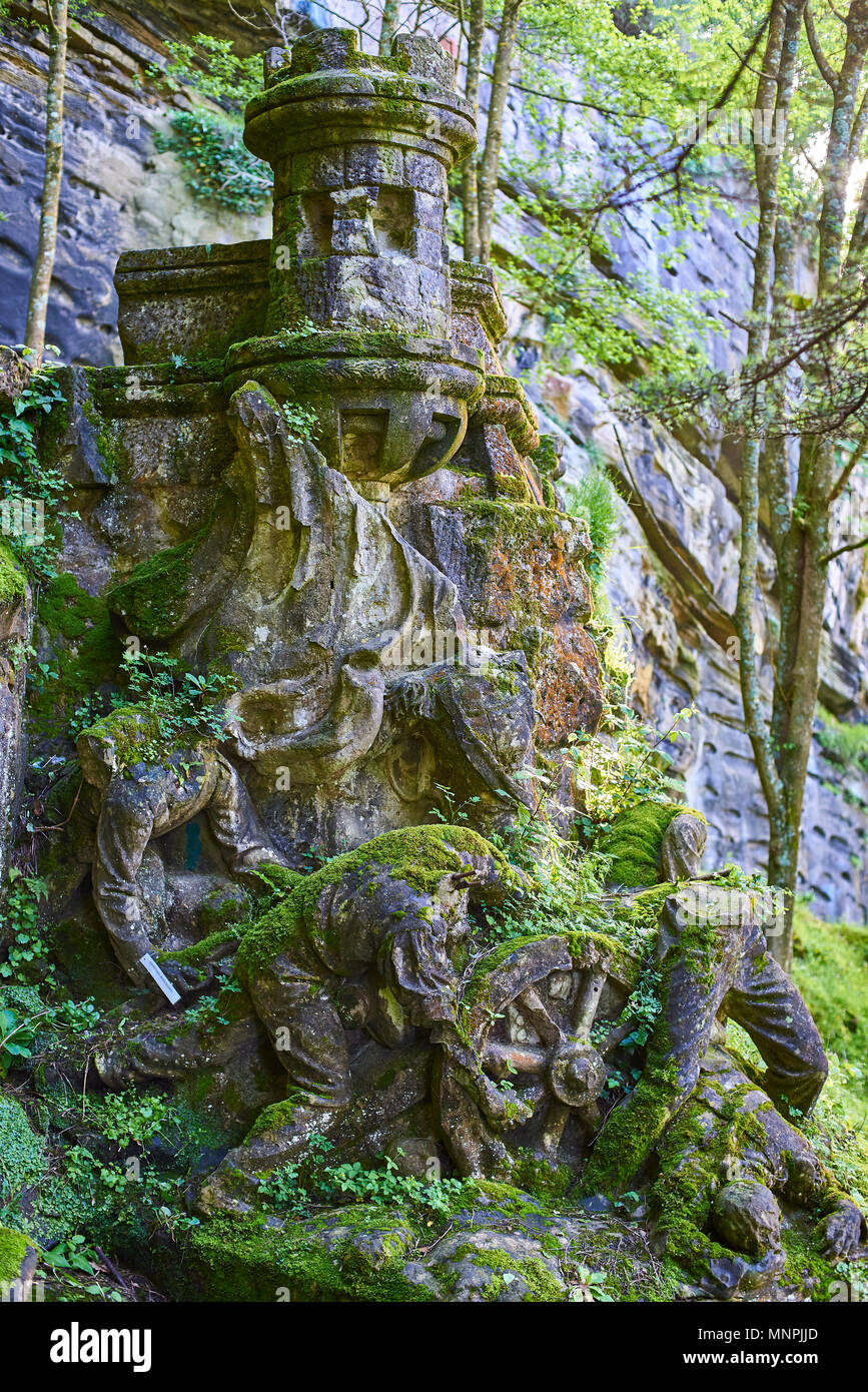 Remains Of The English Cemetery At Monte Urgull In This Cemetery Lie The English Soldiers That Died In The First Carlist War San Sebastian Spain Stock Photo Alamy