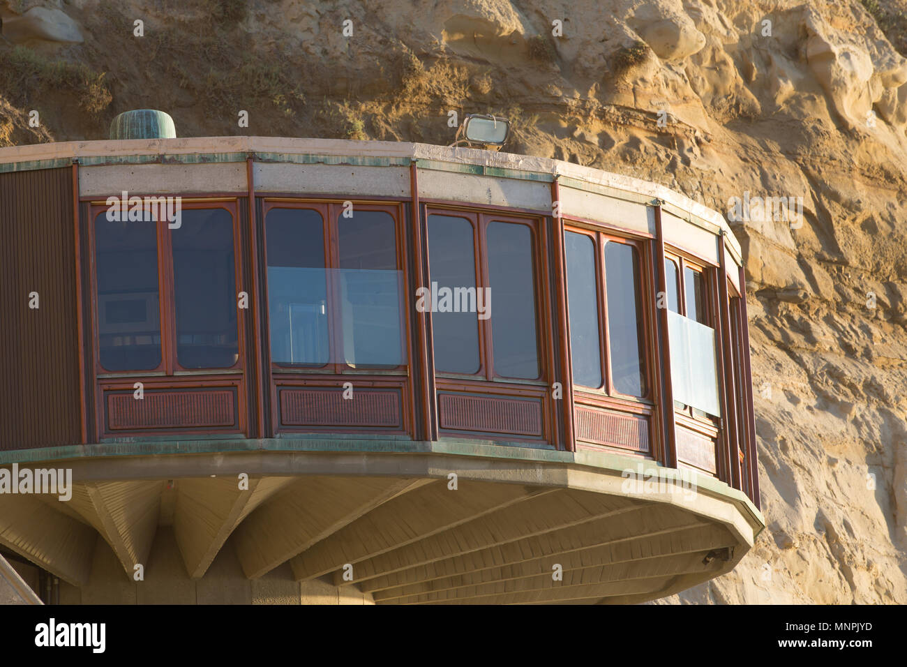 The Pavilion House, Blacks Beach, La Jolla, CA. Also known as Mushroom