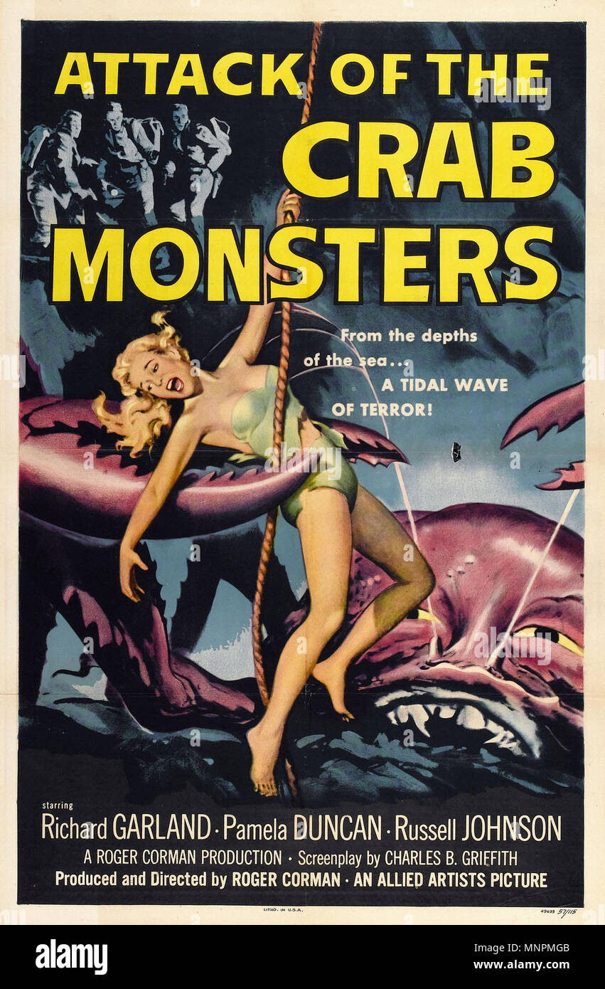 Movie poster monsters hi-res stock photography and images - Alamy
