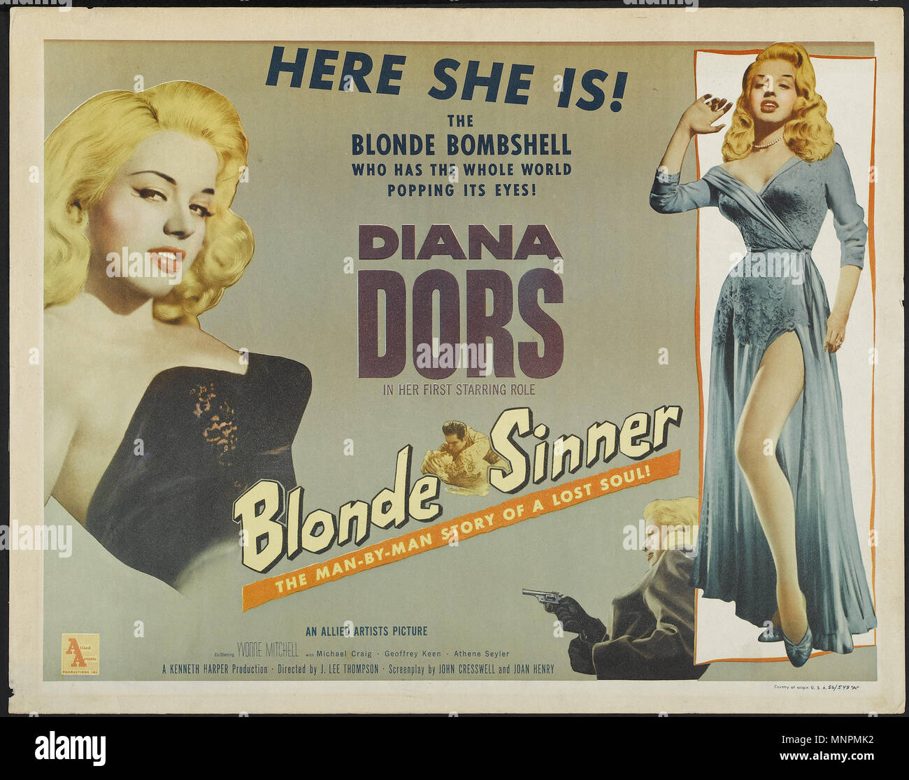 24x36 Stocks and Blondes Vintage Movie Poster