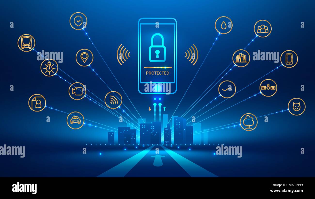 Beautiful view of Secure Wireless Mobile Security