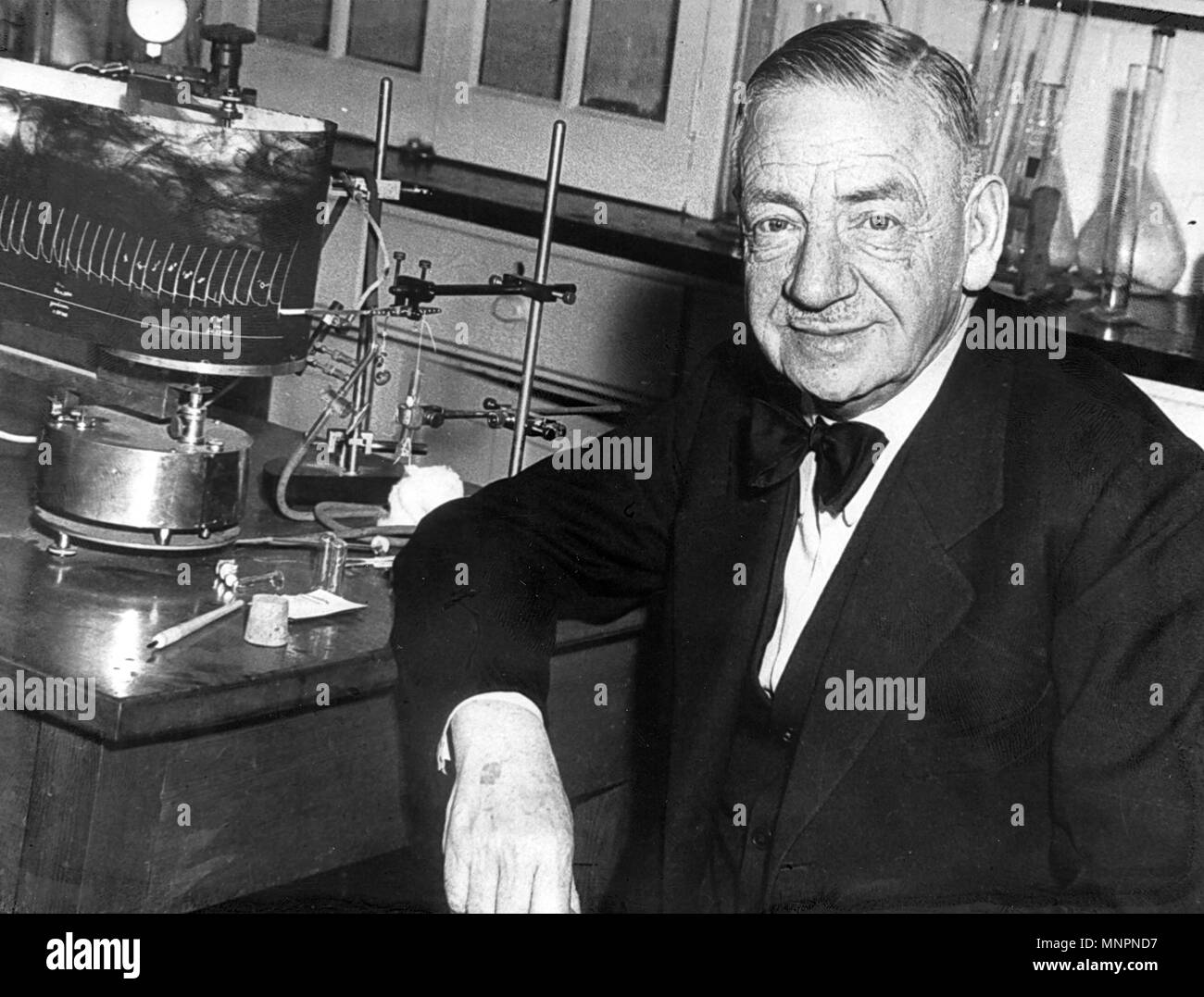 OTTO LOEWI (1873-1961) German pharmacologist who won the Nobel Prize for Physiology or Medicine in 1936 Stock Photo