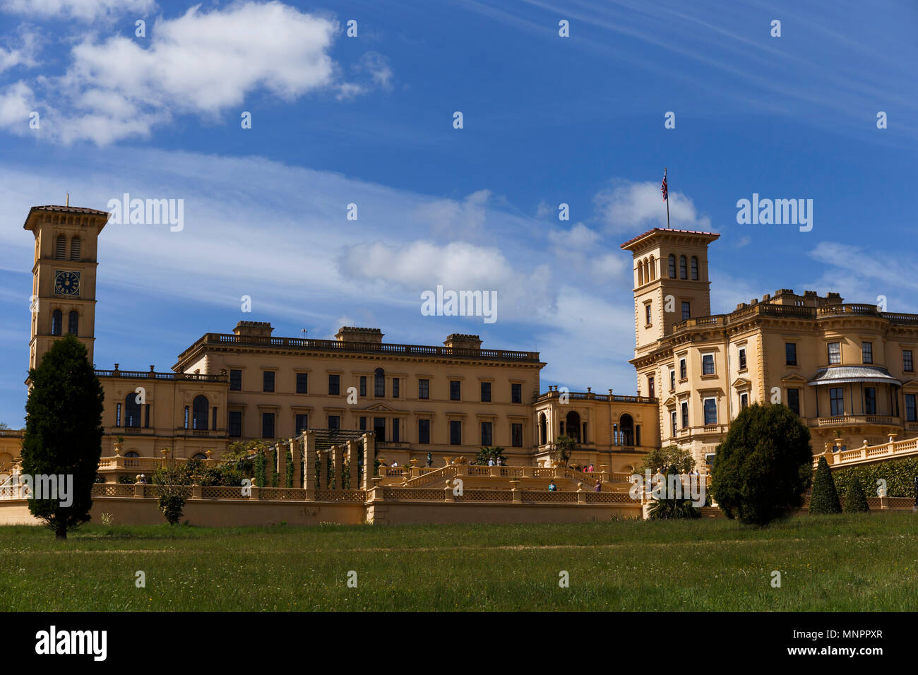 Osborne House, East Cowes, Isle of Wight Stock Photo Alamy