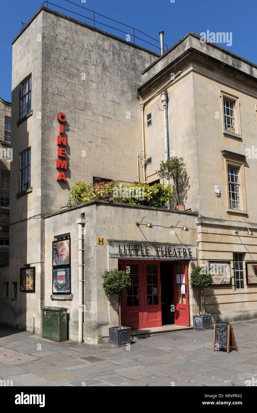 The Little Theatre, St Michaels Place, City of Bath, England, UK Stock ...