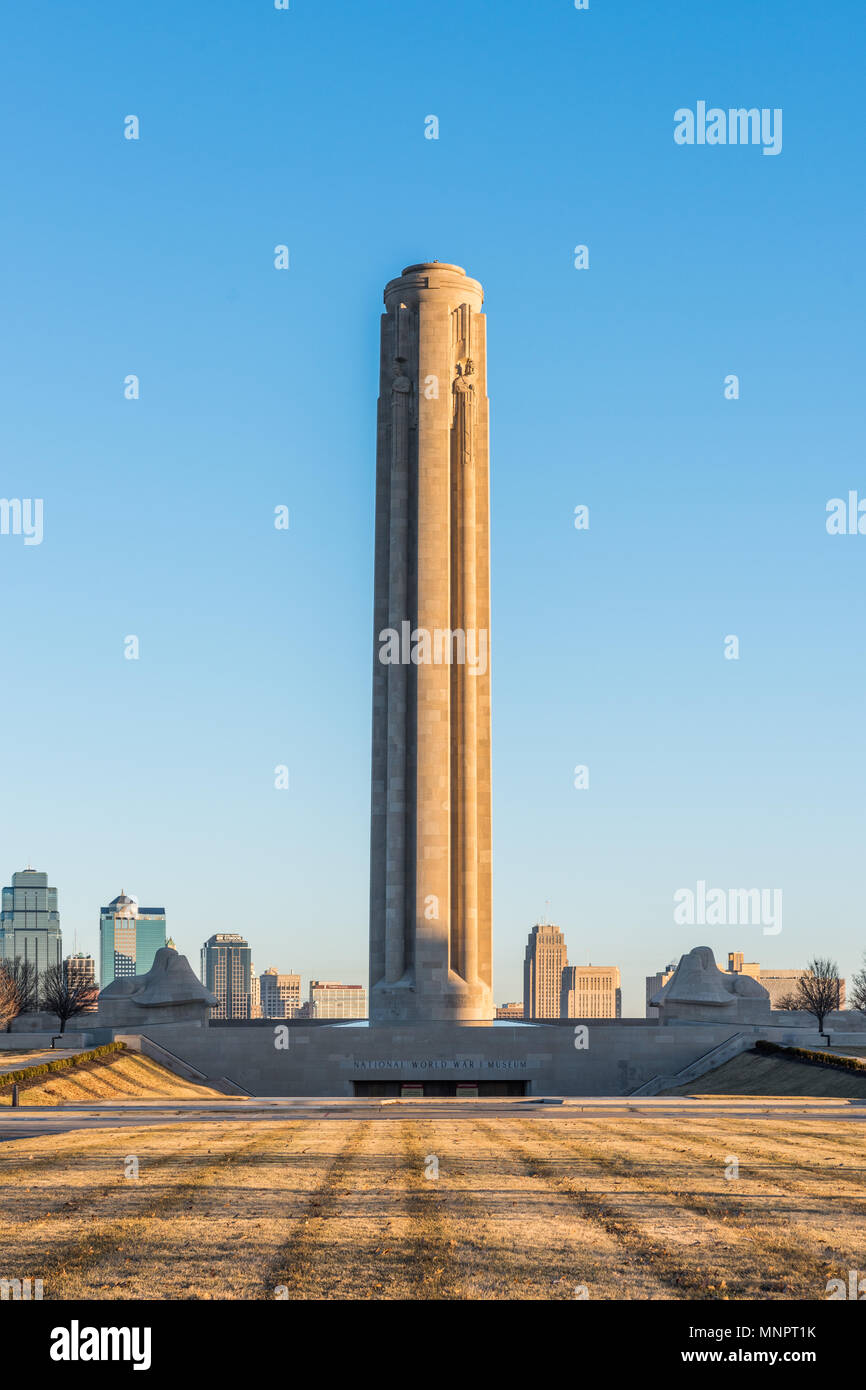 Liberty Tower at the National World War I Museum and Memorial Stock Photo
