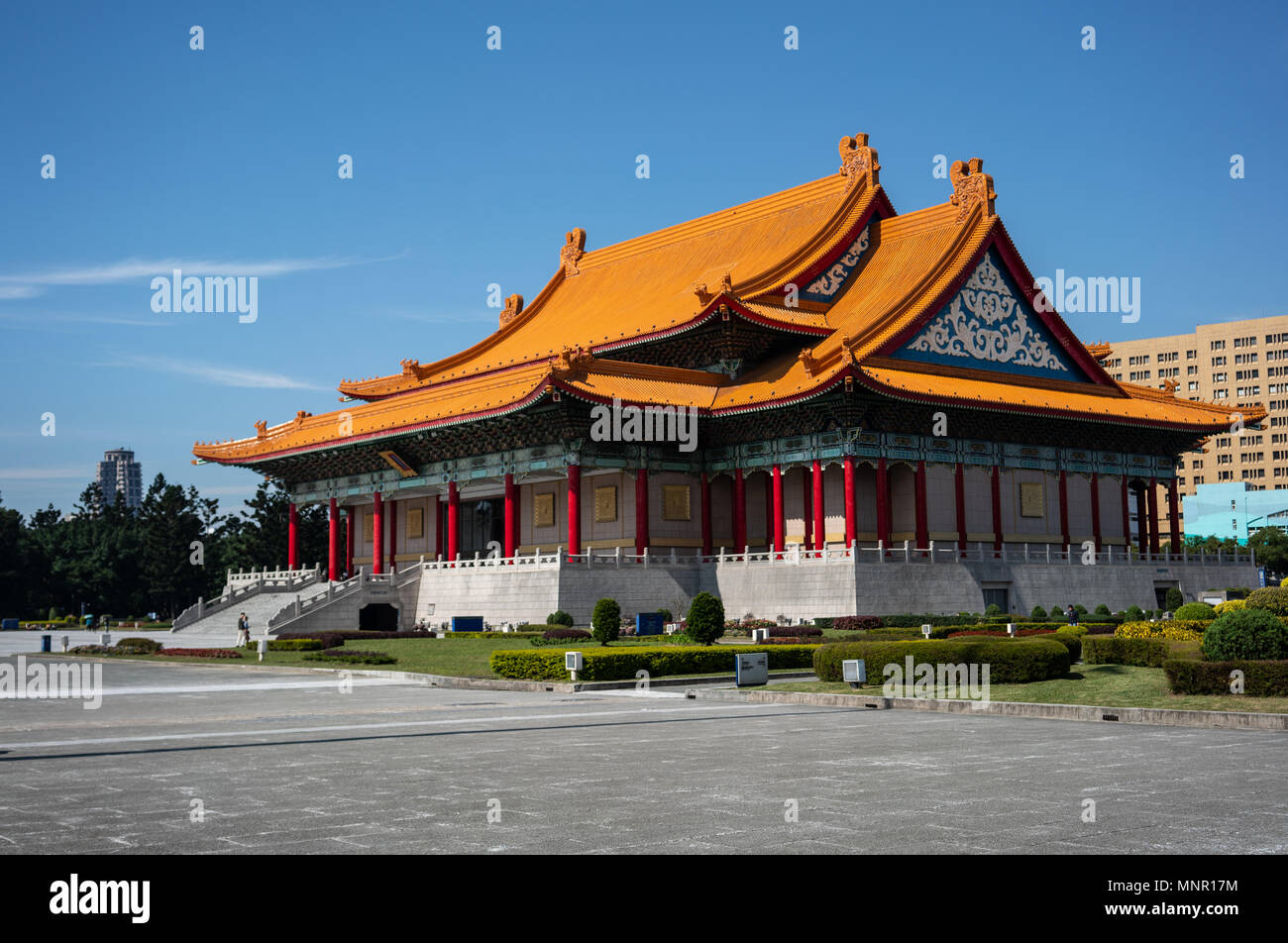 National Concert Hall on Memorial Hall Square in Taipei Taiwan Stock Photo