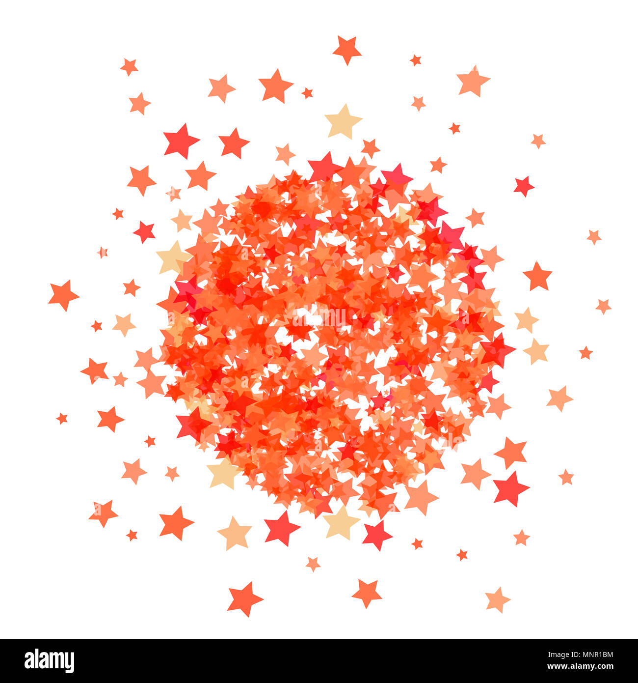 Red Star Burst Stock Photo - Alamy