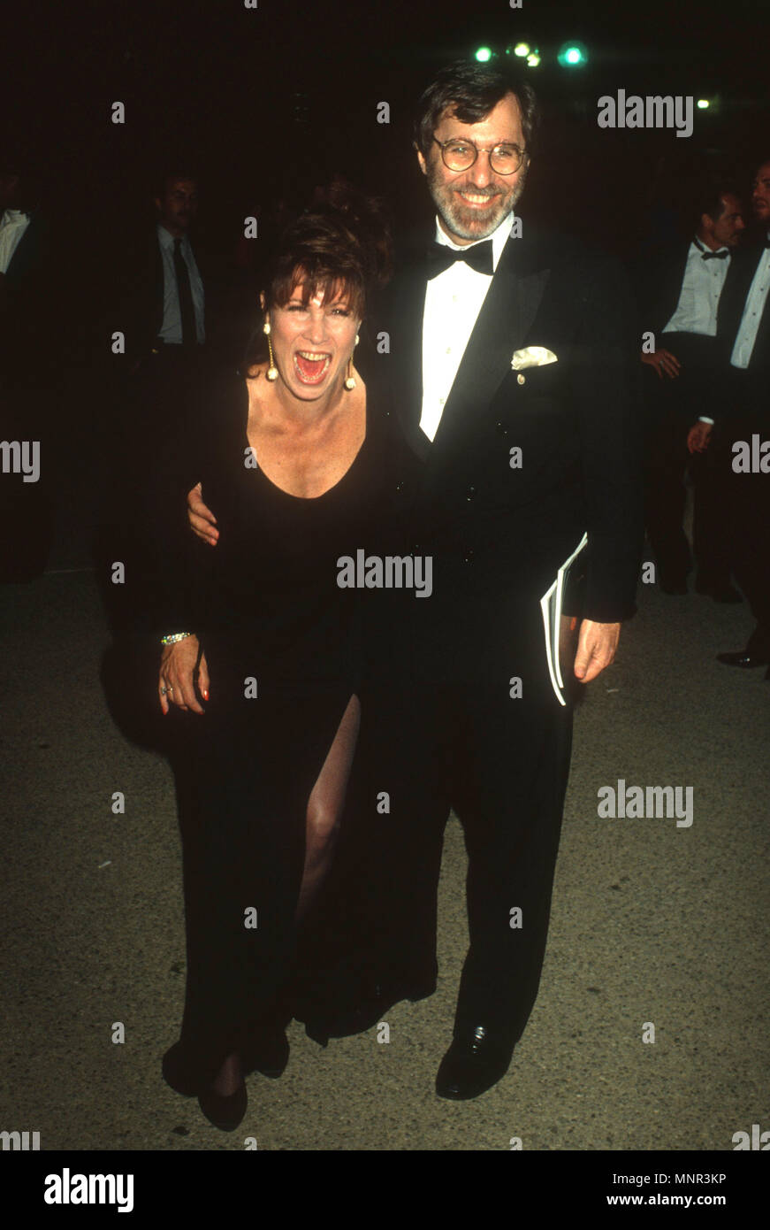 PASADENA, CA - SEPTEMBER 16: (L-R) Actress Michele Lee and husband Fred A. Rappoport attend the 42nd Annual Primetime Emmy Awards on September 16,1990 at the Pasadena Civic Auditorium in Pasadena, California. Photo by Barry King/Alamy Stock Photo Stock Photo