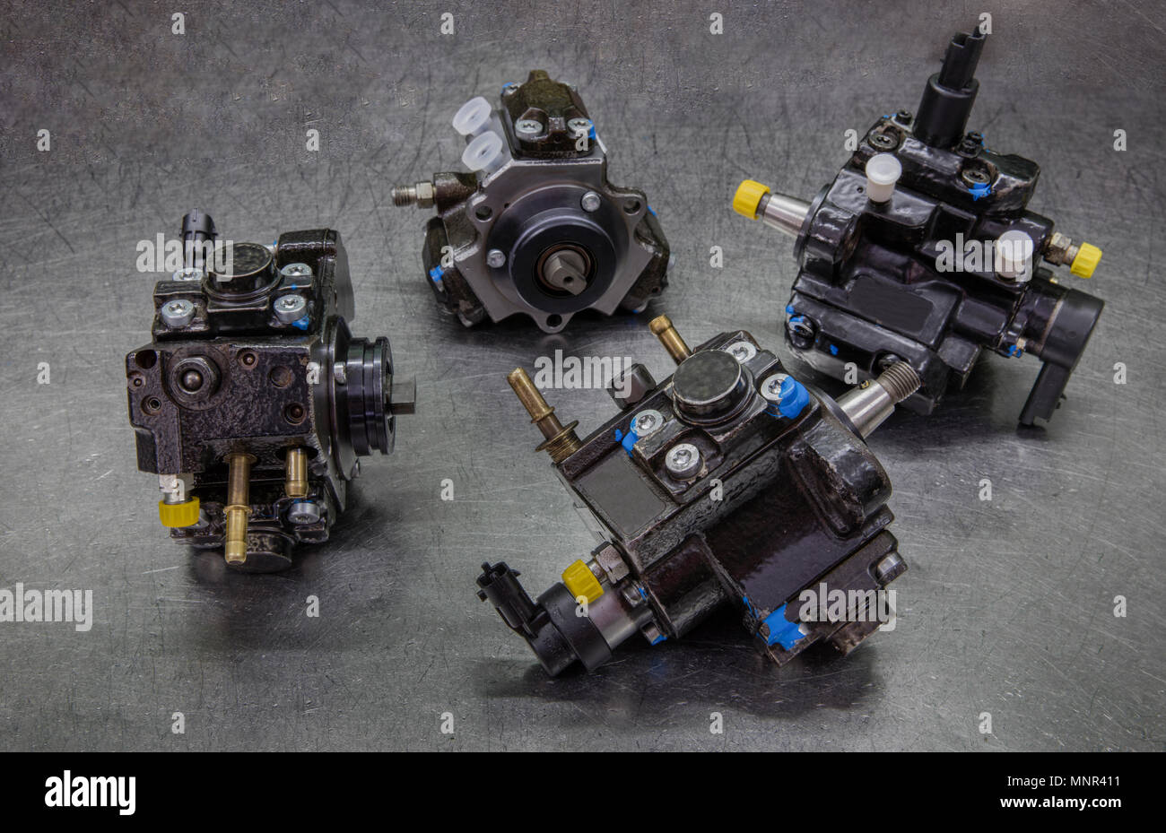 fuel pump on repairs, close up Stock Photo Alamy