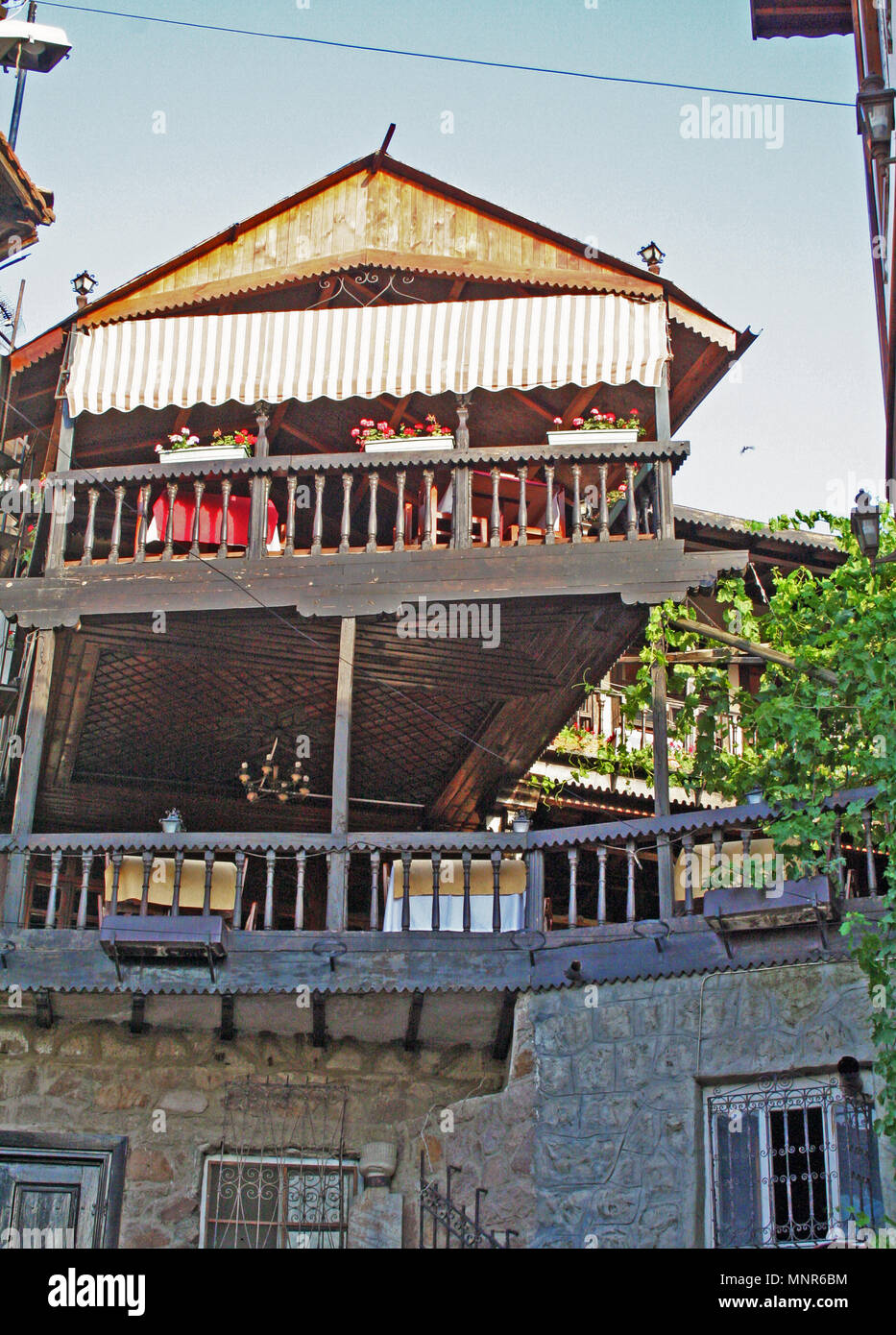 historical center of Ankara, with wooden traditional houses, Turkey