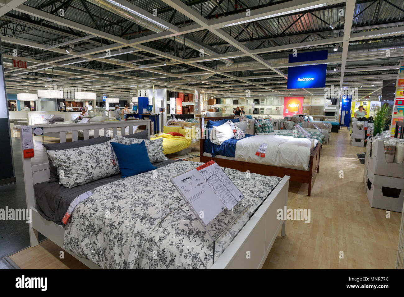 Portland, Oregon May 14, 2018 Interior of the Ikea store. IKEA is