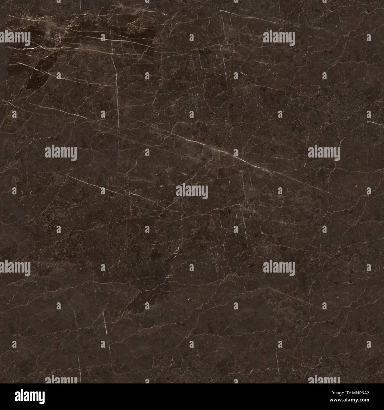Rustic dark grey marble texture with cracks. Seamless square bac Stock Photo