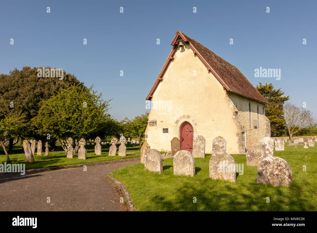 St Wilfred's Chapel, Church Norton, West Sussex, UK Stock Photo Alamy