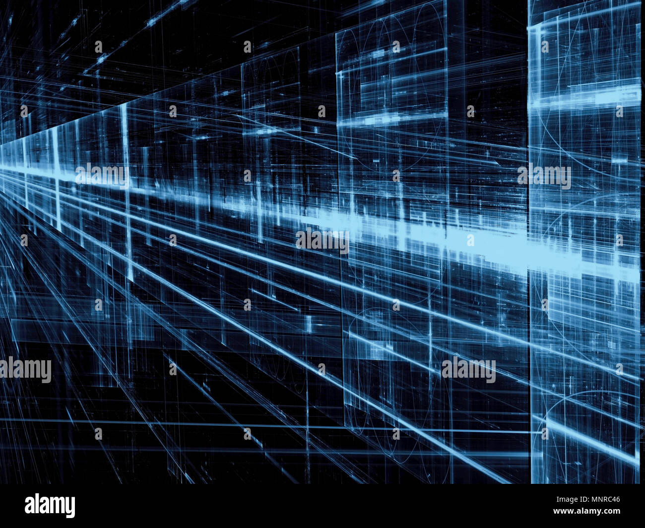 Abstract Computer Technology Background