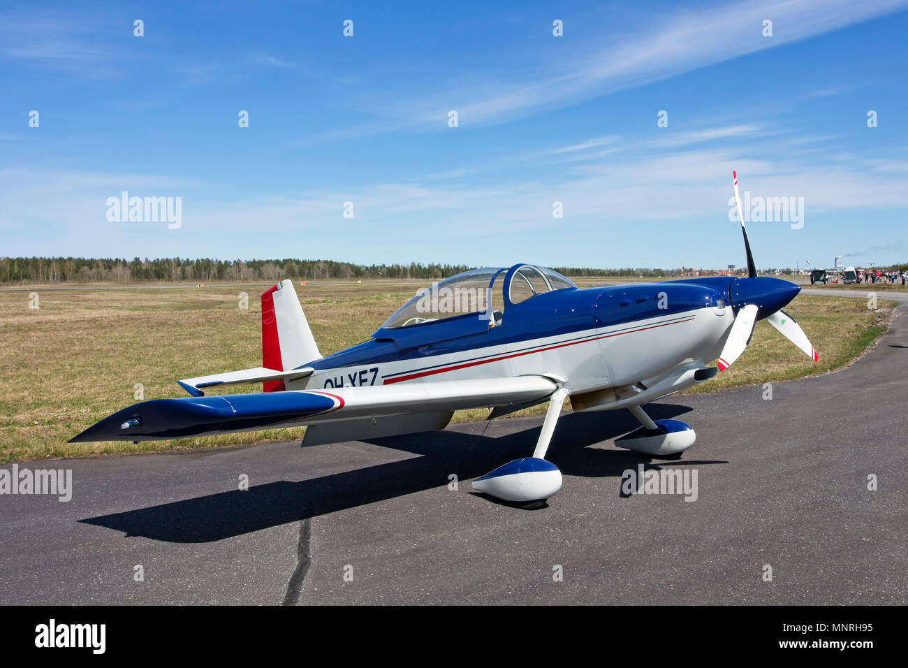 Van’s RV8 kit aircraft on ground, Lappeenranta Finland Stock Photo Alamy
