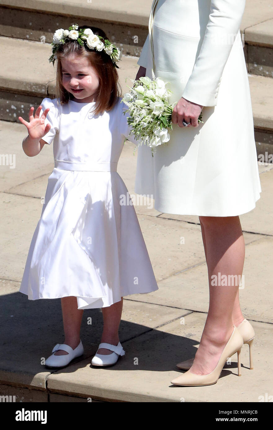 meghan markle princess charlotte dress Kate and Meghan's tailor speaks on bridesmaid dress drama