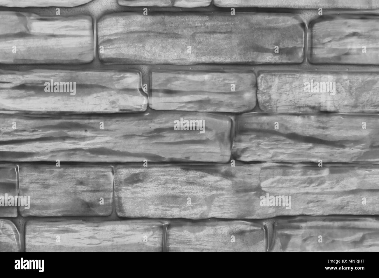 Brick wall table background Black and White Stock Photos & Images - Alamy