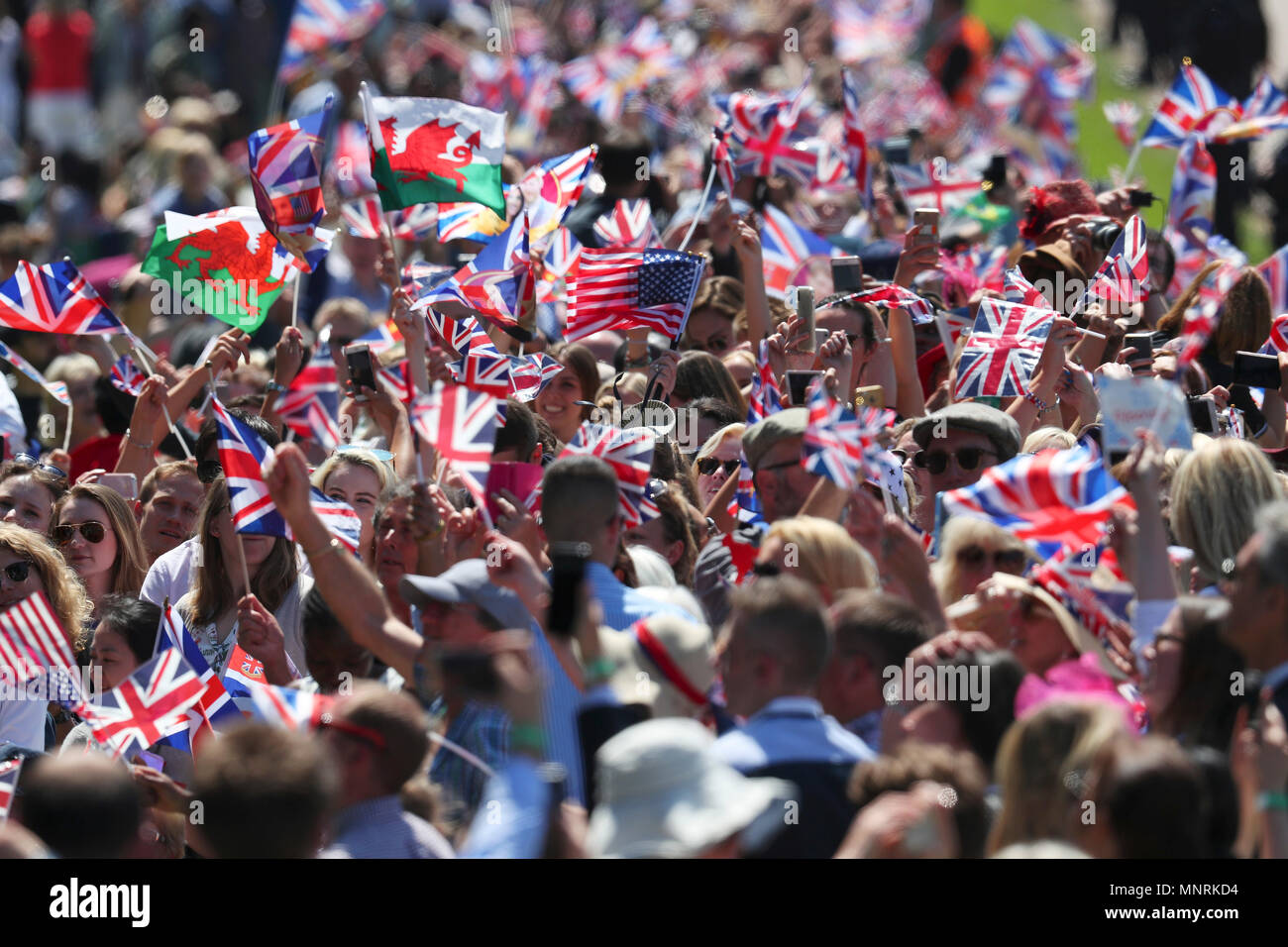 Meghan Markle with her mother Doria Ragland on their way along the Long