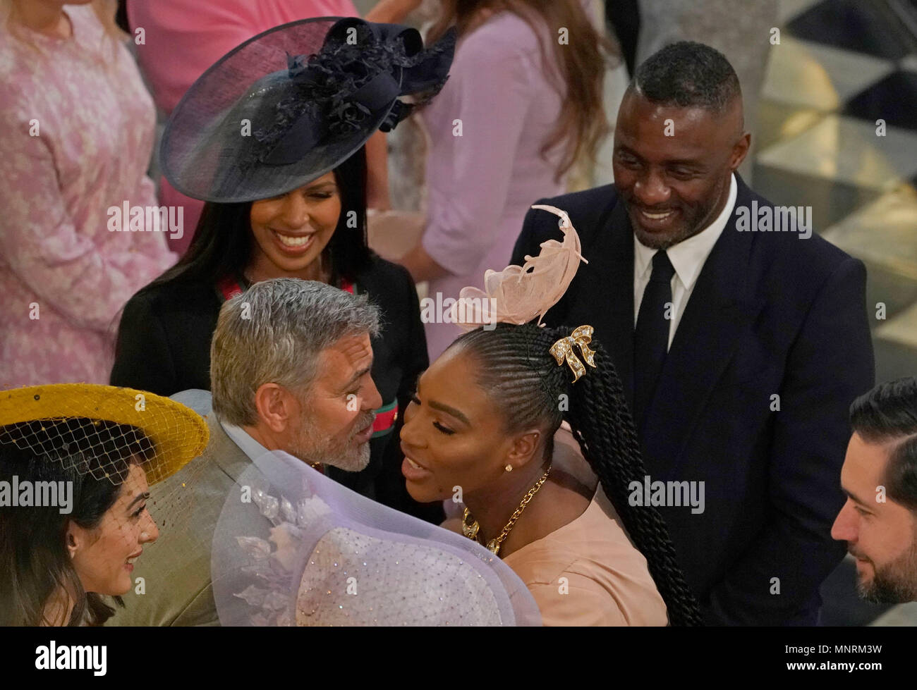 idris-elba-and-sabrina-dhowre-wedding-hi-res-stock-photography-and