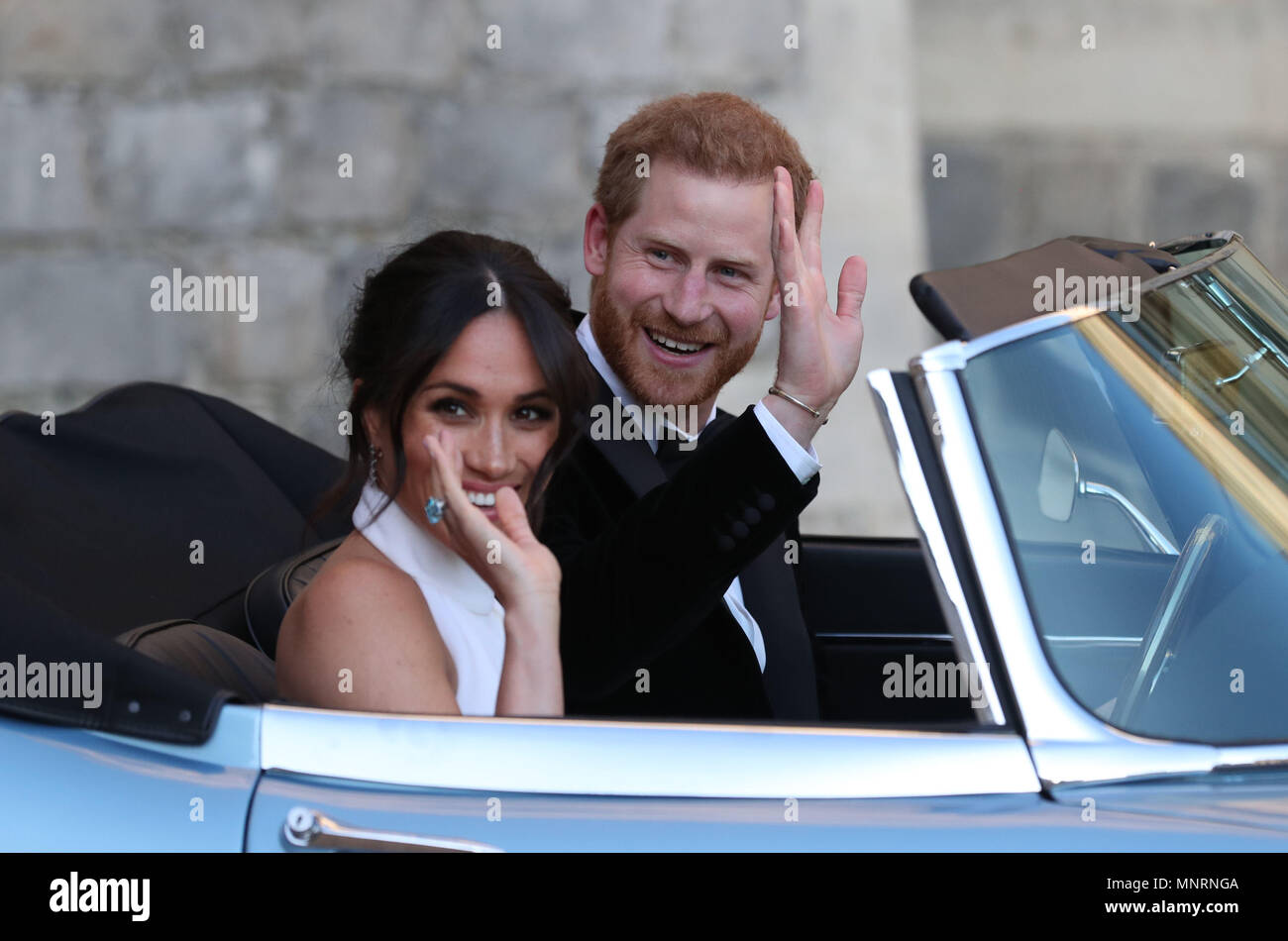 The newly married Duke and Duchess of Sussex, Meghan Markle and Prince