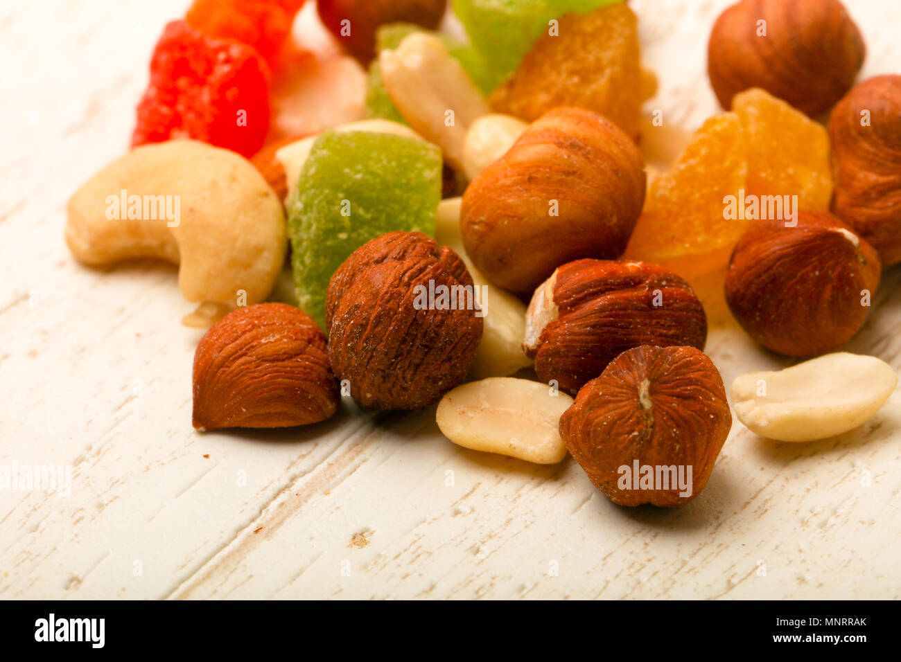 Nut and dry fruit mix Stock Photo Alamy