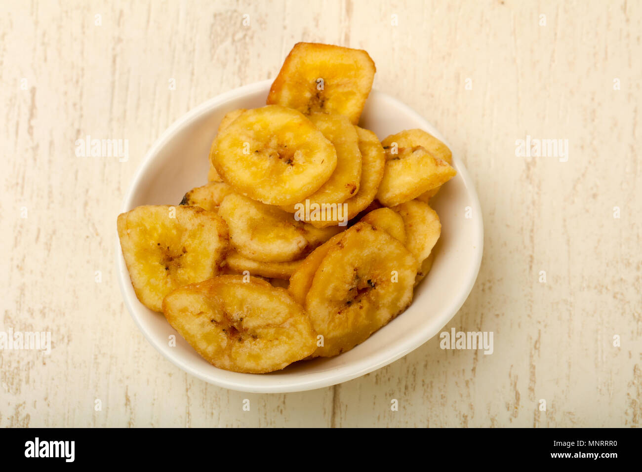 Dry banana chips Stock Photo Alamy