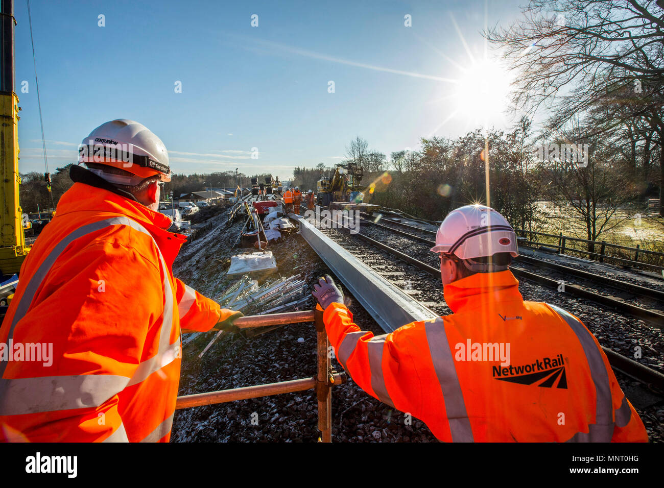 Rail track workers uk hires stock photography and images Alamy