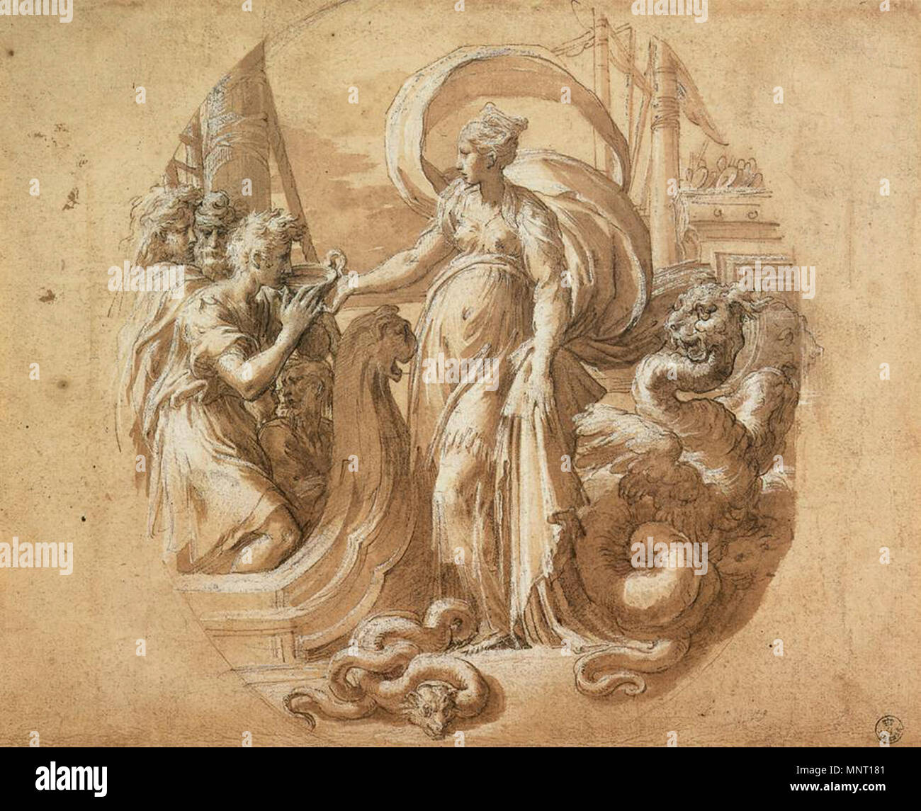 English Circe And The Companions Of Ulysses Francais Circe Et Les Compagnons D Ulysse Circa 1527 961 Parmigianino Circe And The Companions Of Ulysses Wga Stock Photo Alamy