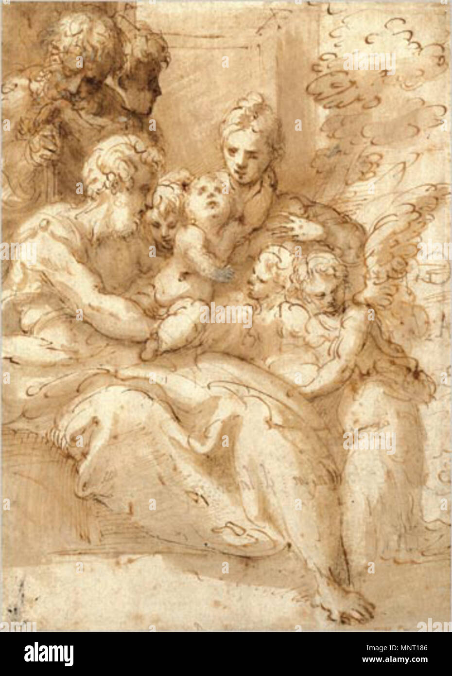 Holy Family with Shepherds and Angels Parmigianino (1503–1540 