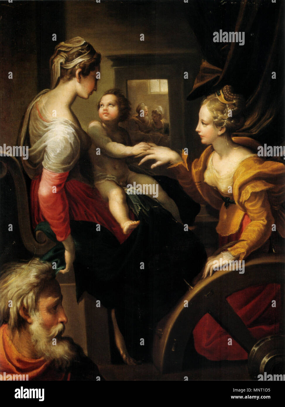 The Mystic Marriage of Saint Catherine circa 1527-31. 962 Parmigianino ...