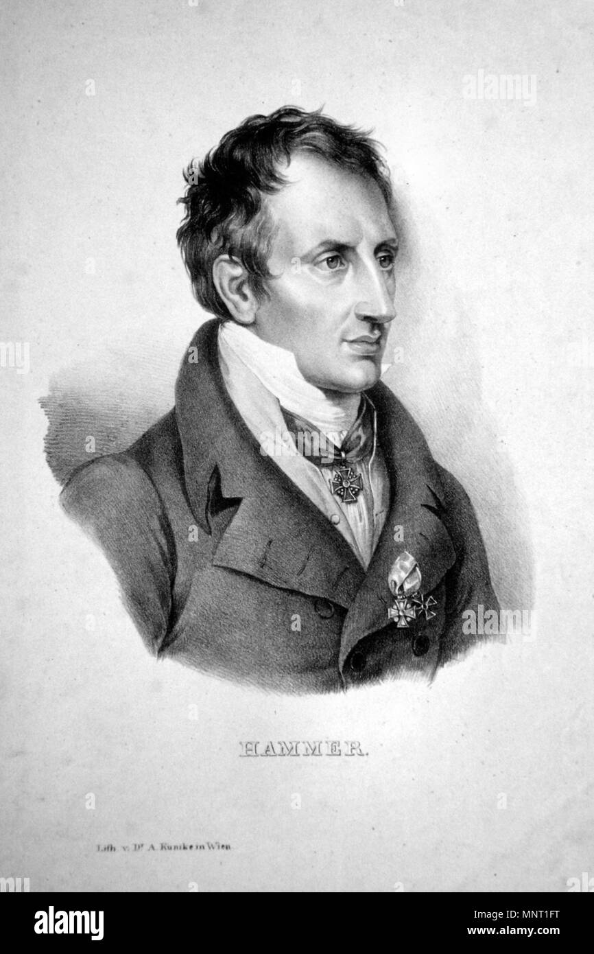 OLYMPUS DIGITAL CAMERA . Deutsch: Josef Freiherr von Hammer-Purgstall ...