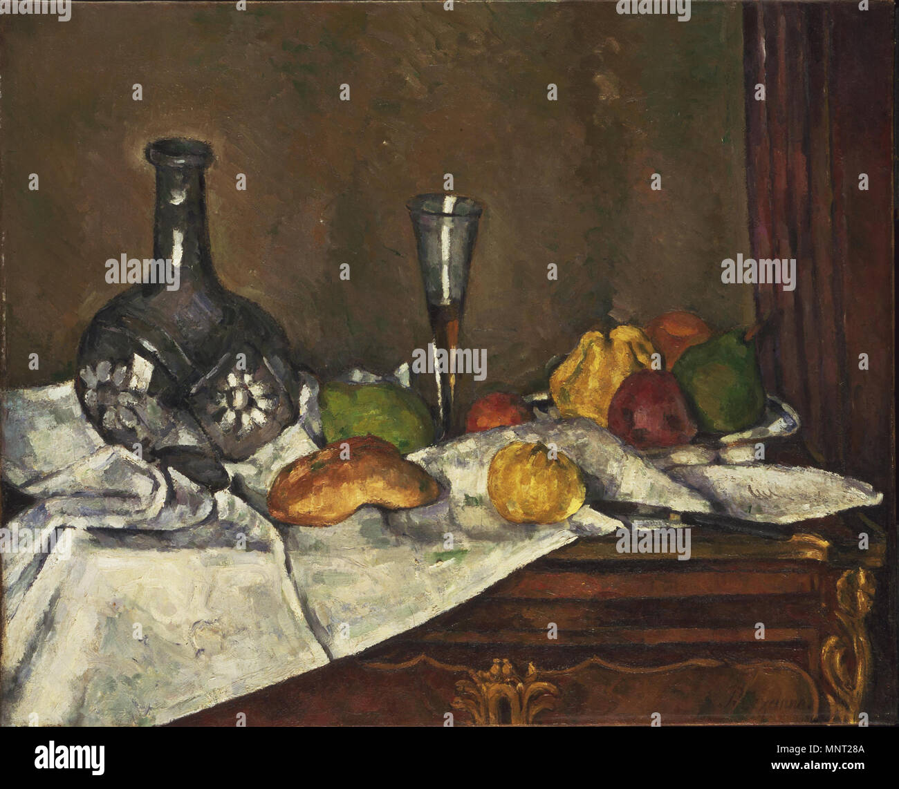 965 Paul Cézanne - Still Life with a Dessert Stock Photo