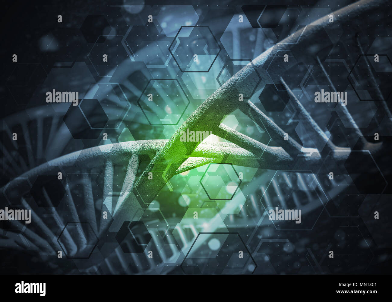 DNA molecules background Stock Photo - Alamy