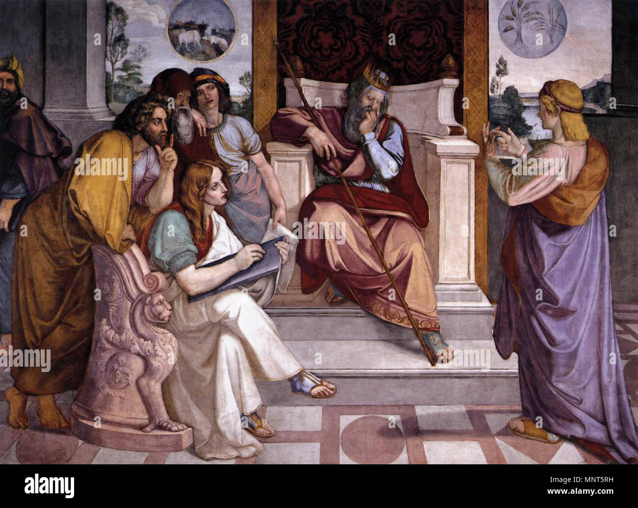 English Joseph Interpreting Pharaoh's Dream between 1816 and 1817. 978 Peter von Cornelius