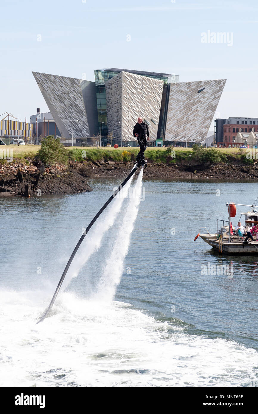 Queen's Quay, Northern Ireland.19th May 2018. As part of the Belfast