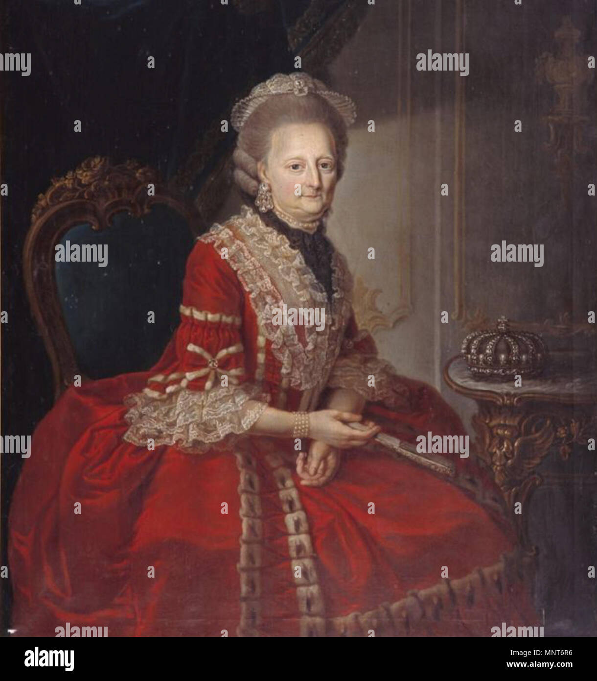 983 Philippine Charlotte of Prussia, duchess of Brunswick-Wolfenbüttel Stock Photo