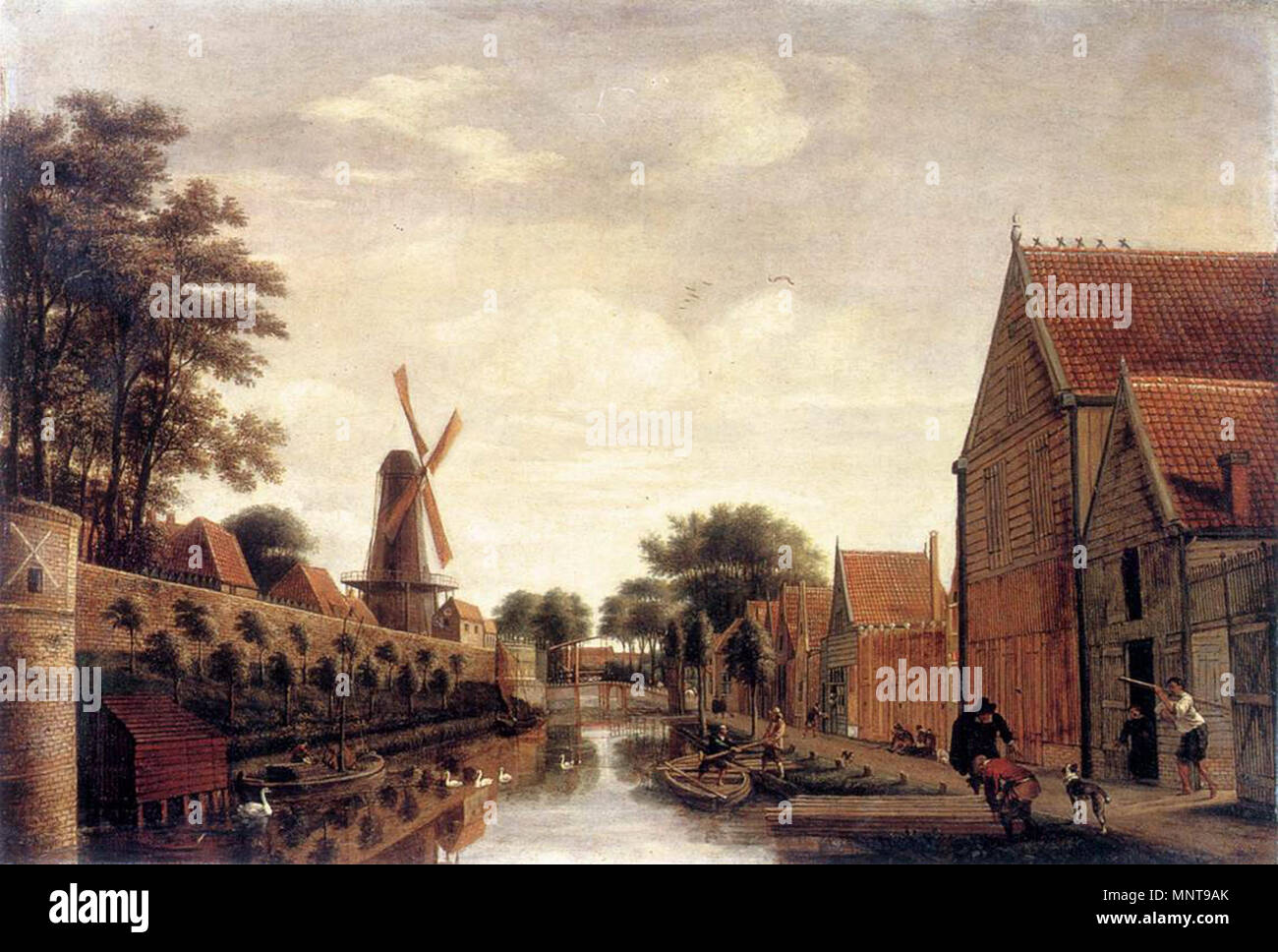 Нидерланды в xvi xvii. Якоб Ван Рейсдал, «вид деревни Эгмонт». Дельфт Голландия Вермеер живопись.