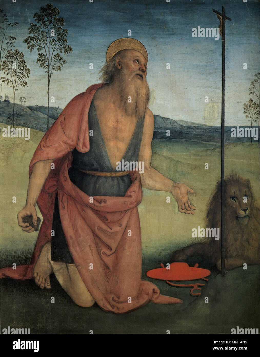 San Girolamo penitente between 1512 and 1515. 998 Pietro Perugino cat89