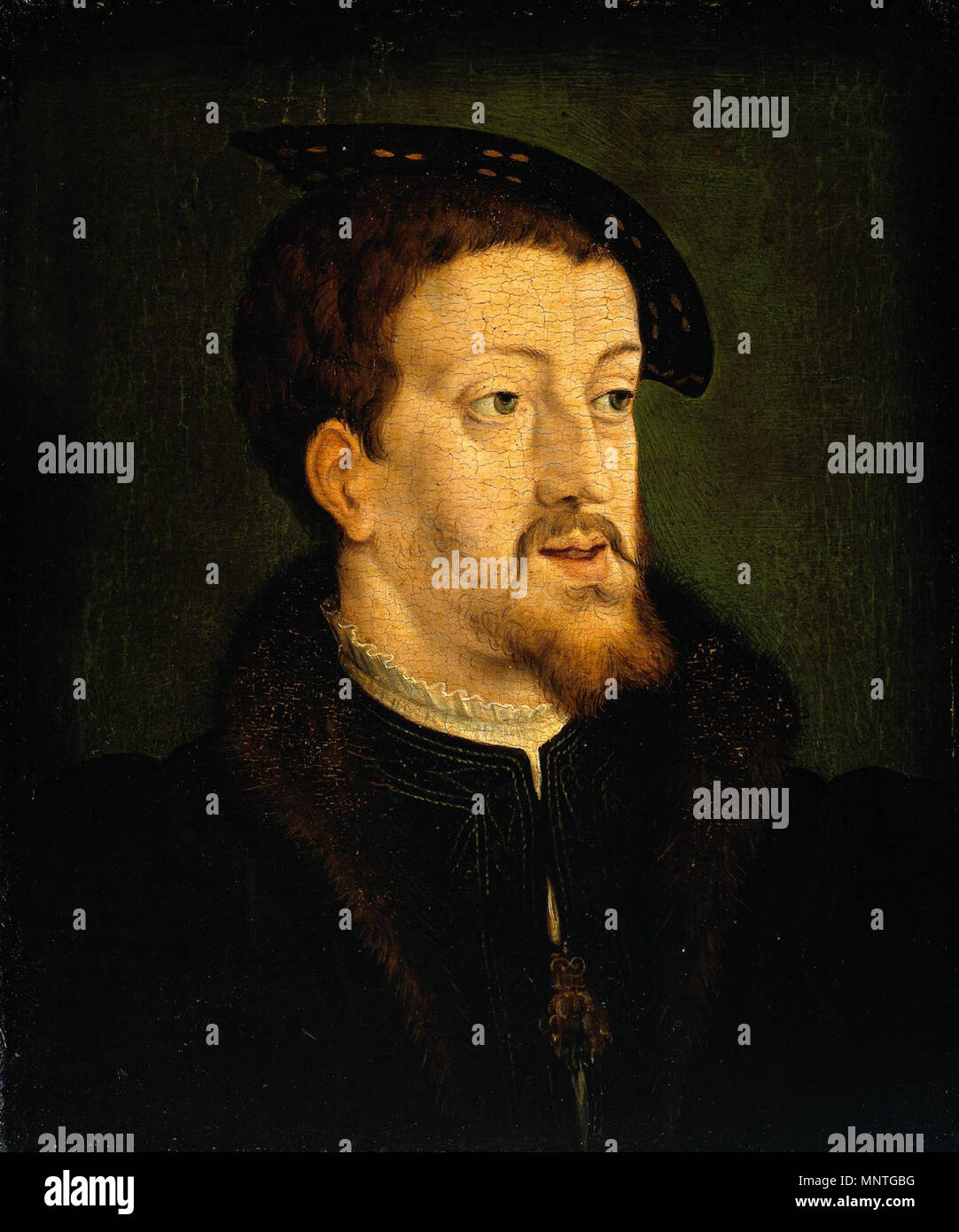 Portrait of Charles V (150058), emperor of the Holy Roman Empire circa