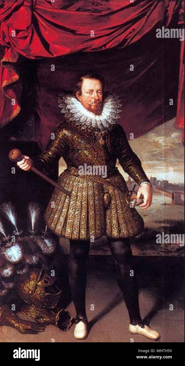 English Portrait of Duke Vincenzo I Gonzaga Italiano Ritratto di