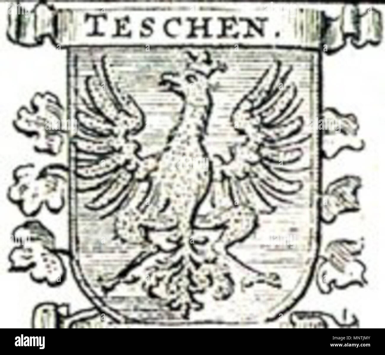 Teschen map hires stock photography and images Alamy