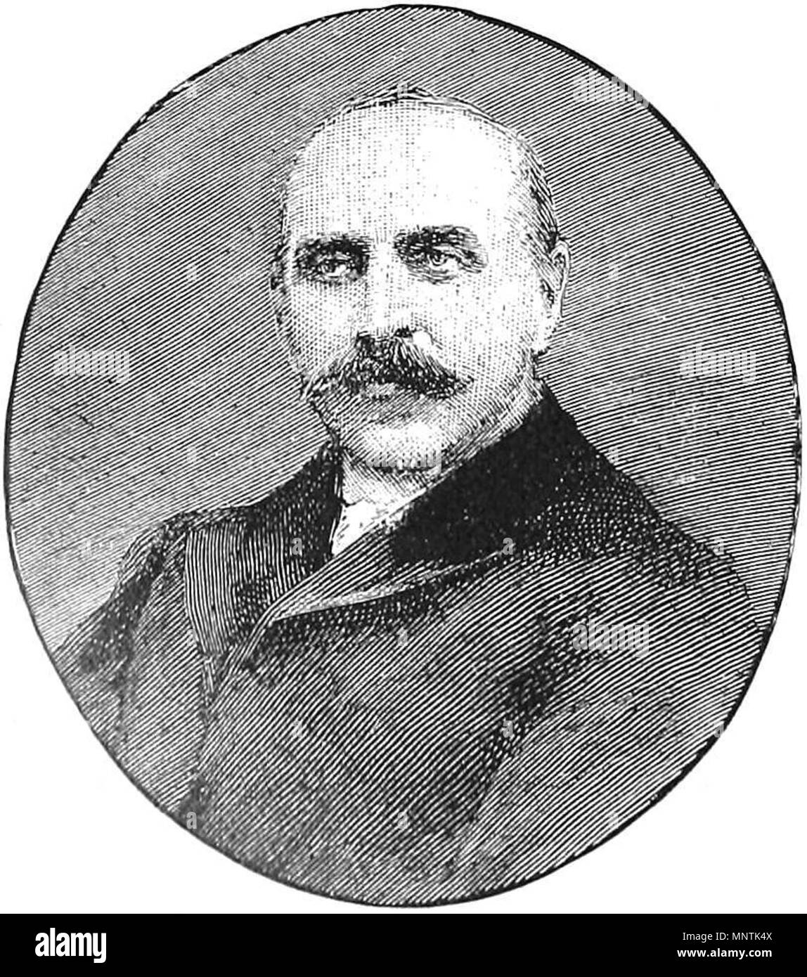 . 'Colonel Sandherr'. 1899. Unknown 1092 Sandherr, Nicolas Jean Robert Conrad Auguste Stock Photo