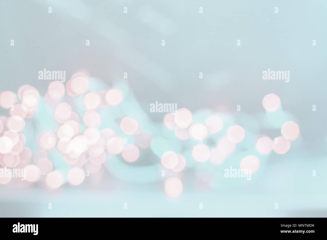 Abstract festive turquoise light background texture Stock Photo