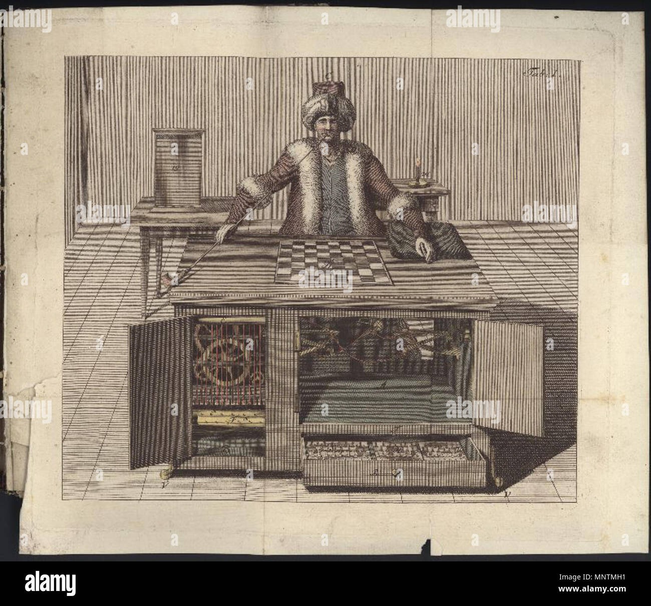 Automaton Chess Player By Wolfgang Von Kempelen Woodcut Published 1893  High-Res Vector Graphic - Getty Images