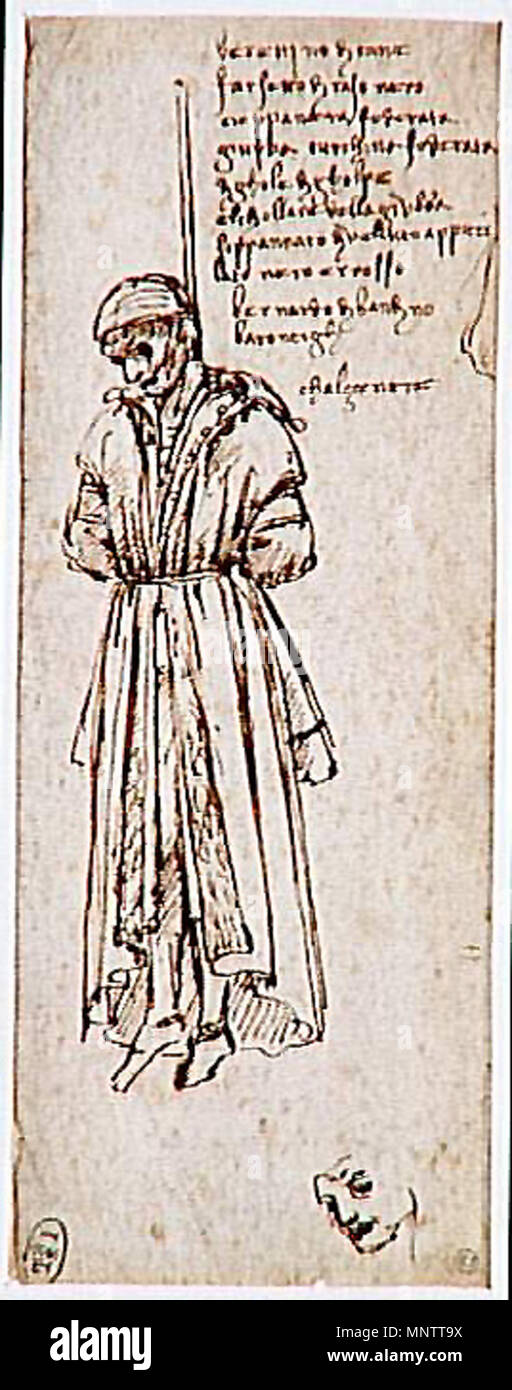 . Retrato de Bernardo di Bandino Baroncelli executado . 1479. 1055