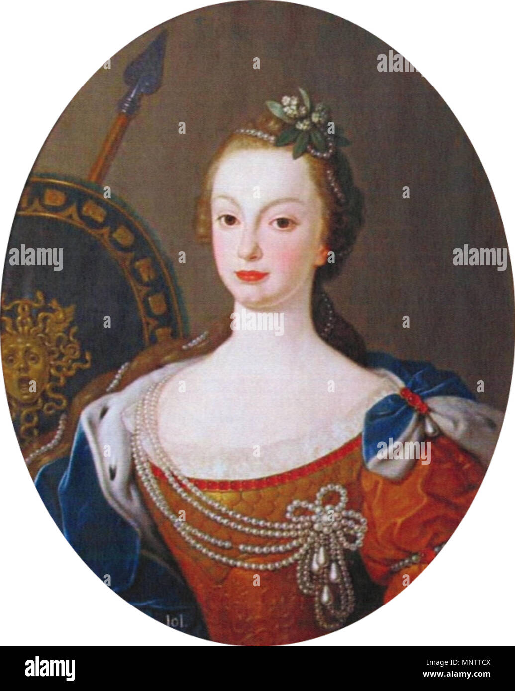 1056 Retrato de D. Maria Francisca de Bragança (1753) Vieira Lusitano (Palacio Real de 1056 Retrato de D. Maria Francisca de Bragança (1753) Vieira Lusitano (Palacio Real de