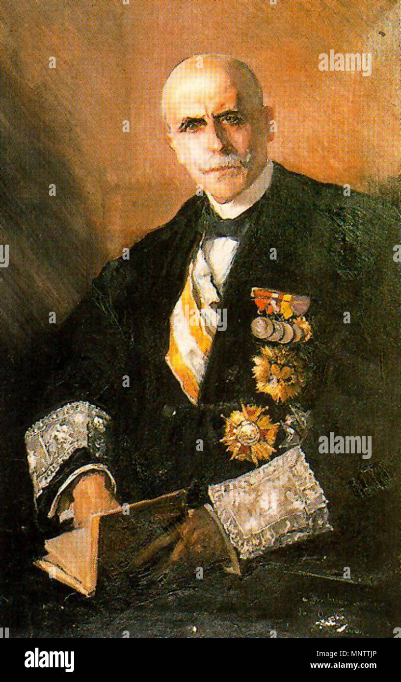 1056 Retrato de José Ortega Morejón (José Villegas Cordero) Stock Photo
