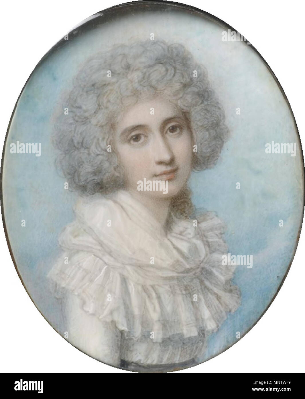 . English Portrait of the Princess Izabela Lubomirska Polski Portret