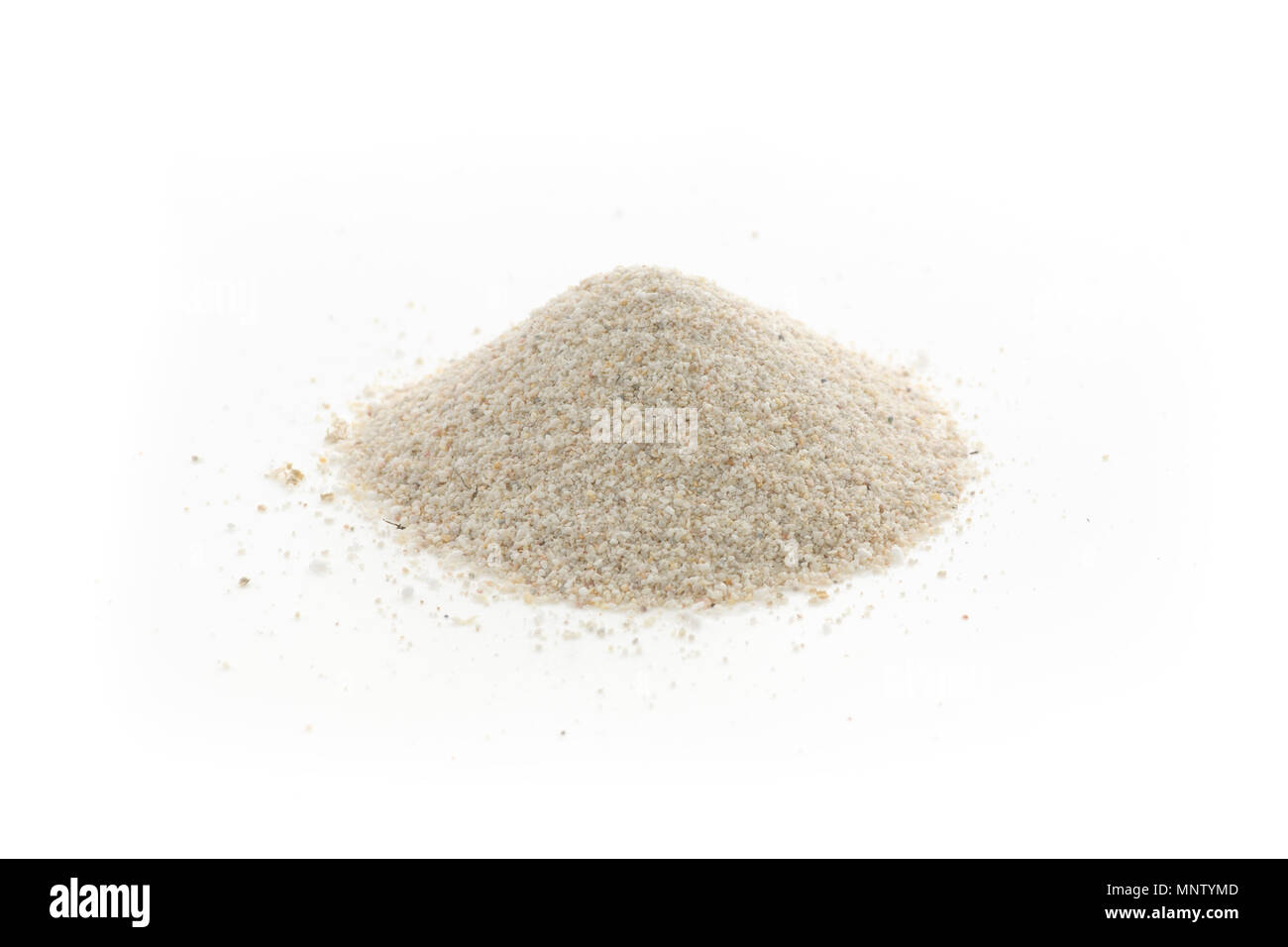Dolomite lime, Dolomitic limestone, garden lime, natural soil amendment  mineral used in horticulture and gardening. Closeup of an isolated cone  pile o Stock Photo - Alamy