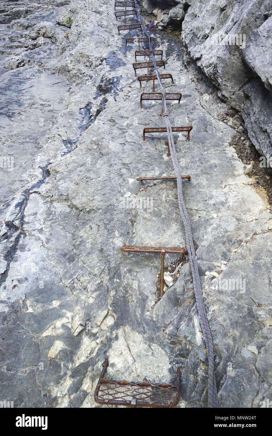 Rope ladder isolated hires stock photography and images Alamy